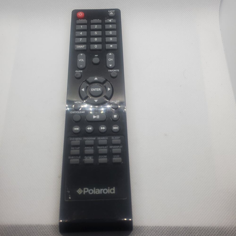 Genuine Polaroid TV DVD Player Remote Control IECR03 UM-4 Black Replacement OEM